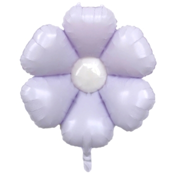 Daisy Flower Pastel Lilac Balloon Air-Fill unpacked BRANDLESS