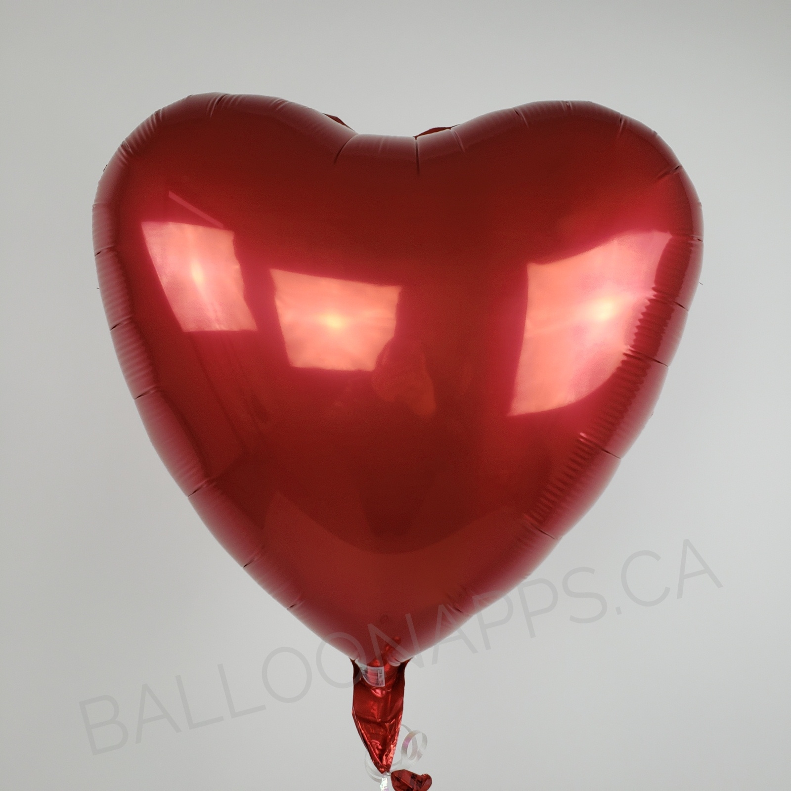 Metallic Red Foil Balloon 18, Anagram 10584 Heart 