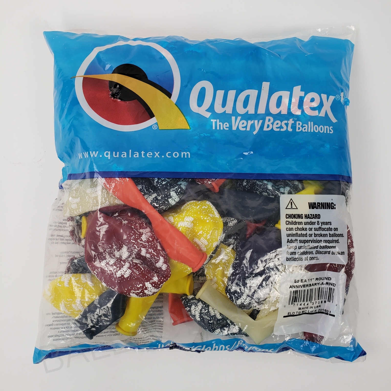 Anniversary Around Jewel Tone Assorted balloons Qualatex Balloons