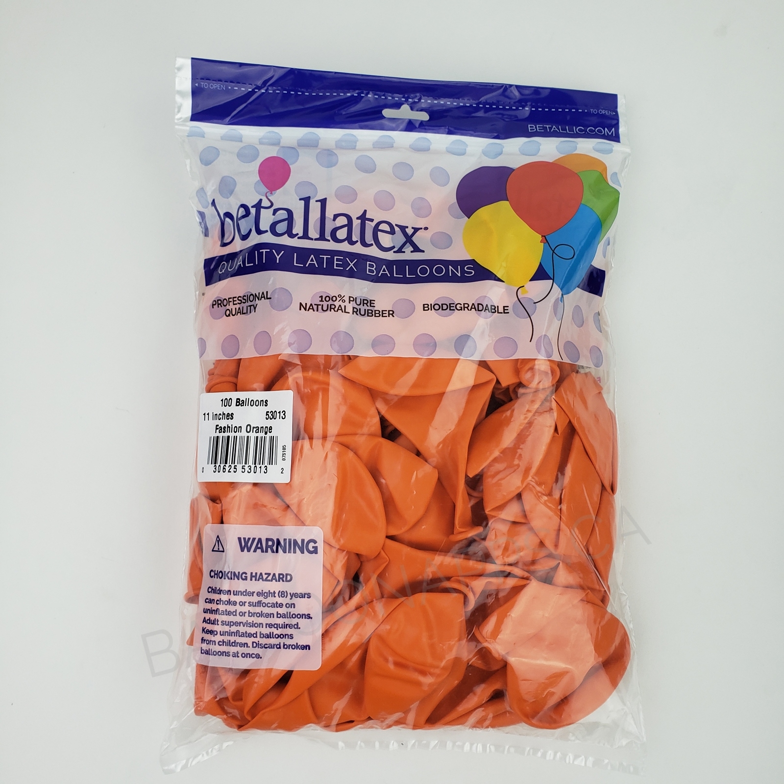 Fashion Orange balloons balloons Betallic BETALLATEX Balloons