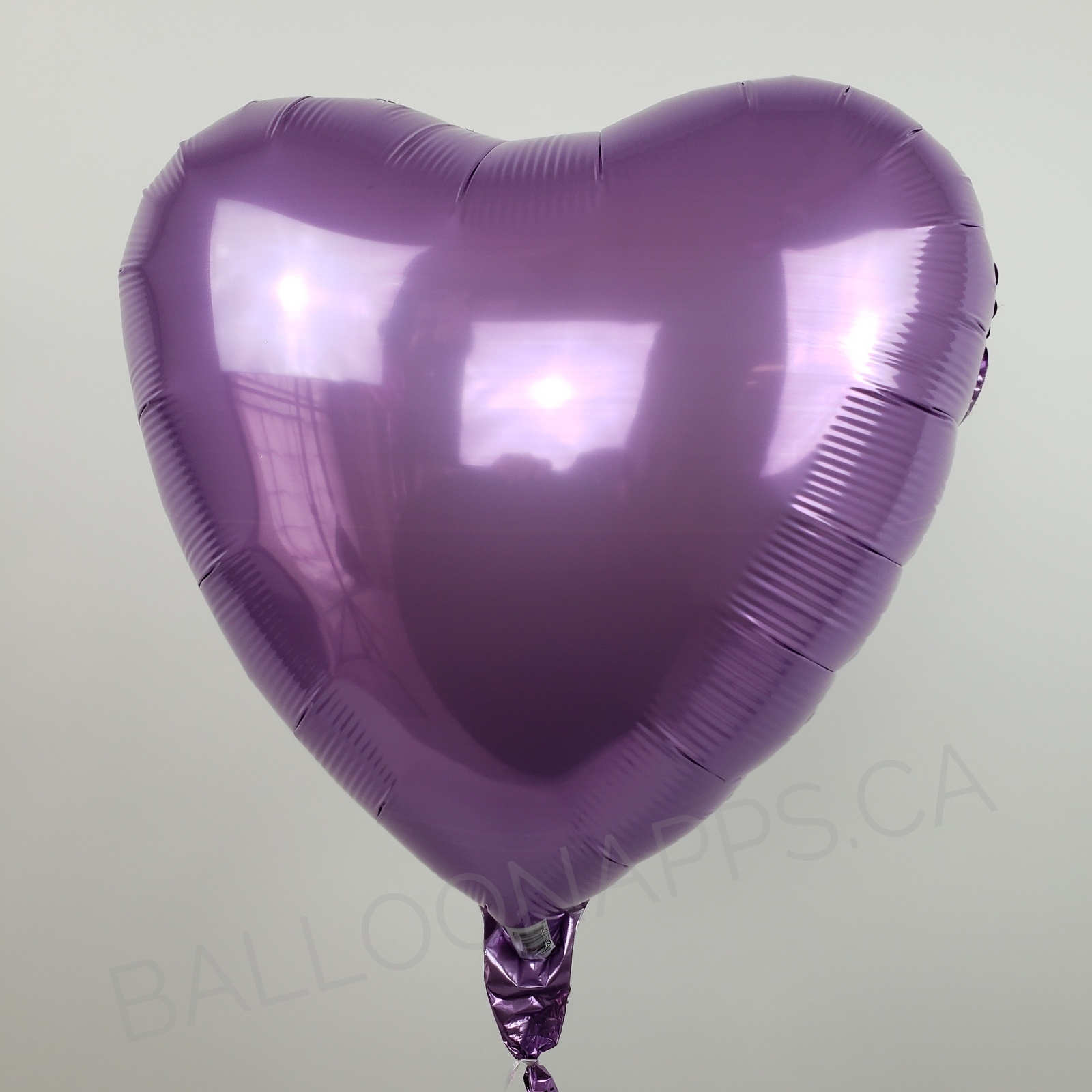 Foil Heart Pastel Lilac balloon Anagram Balloons supplier in Canada