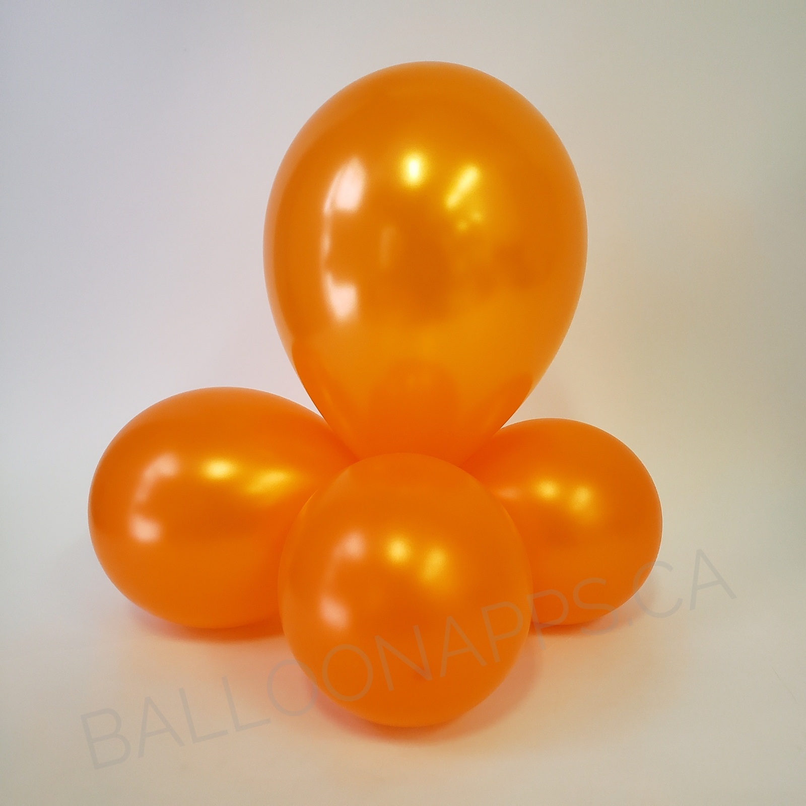 260 Metallic Orange balloons Betallic Balloons supplier in Canada