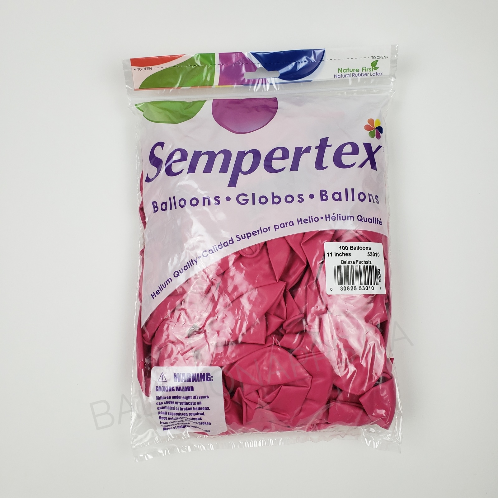 11 inch Sempertex Deluxe Fuchsia Latex Balloons - 53010