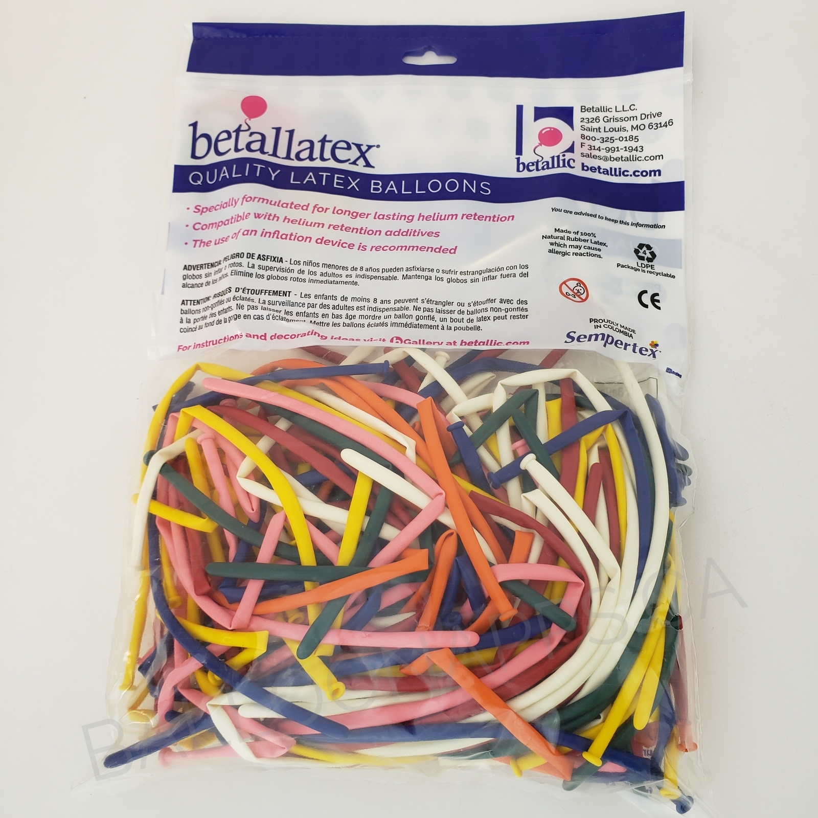 160 Fashion Assorted balloons Betallic Balloons supplier in Canada