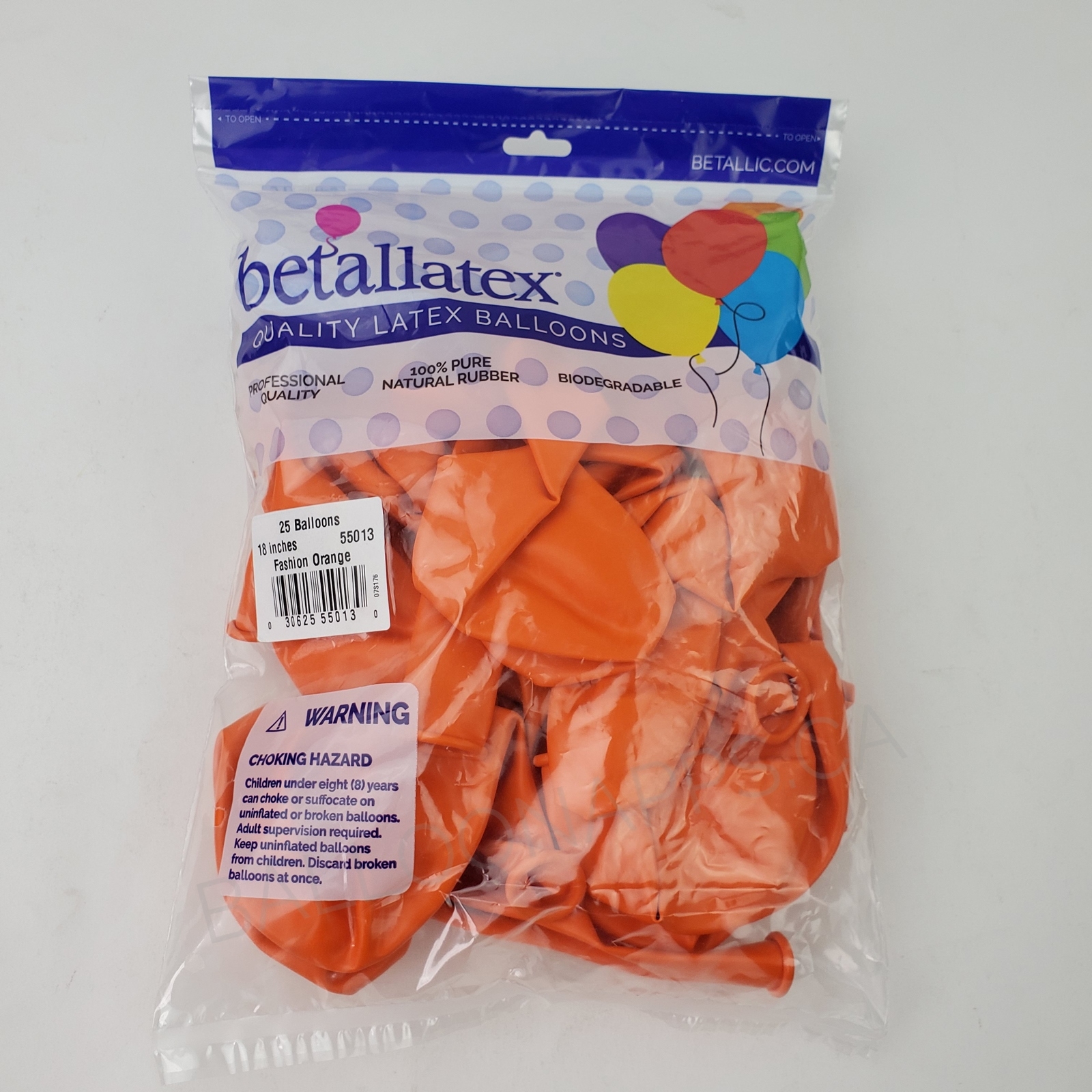 Fashion Orange balloons balloons Betallic BETALLATEX Balloons