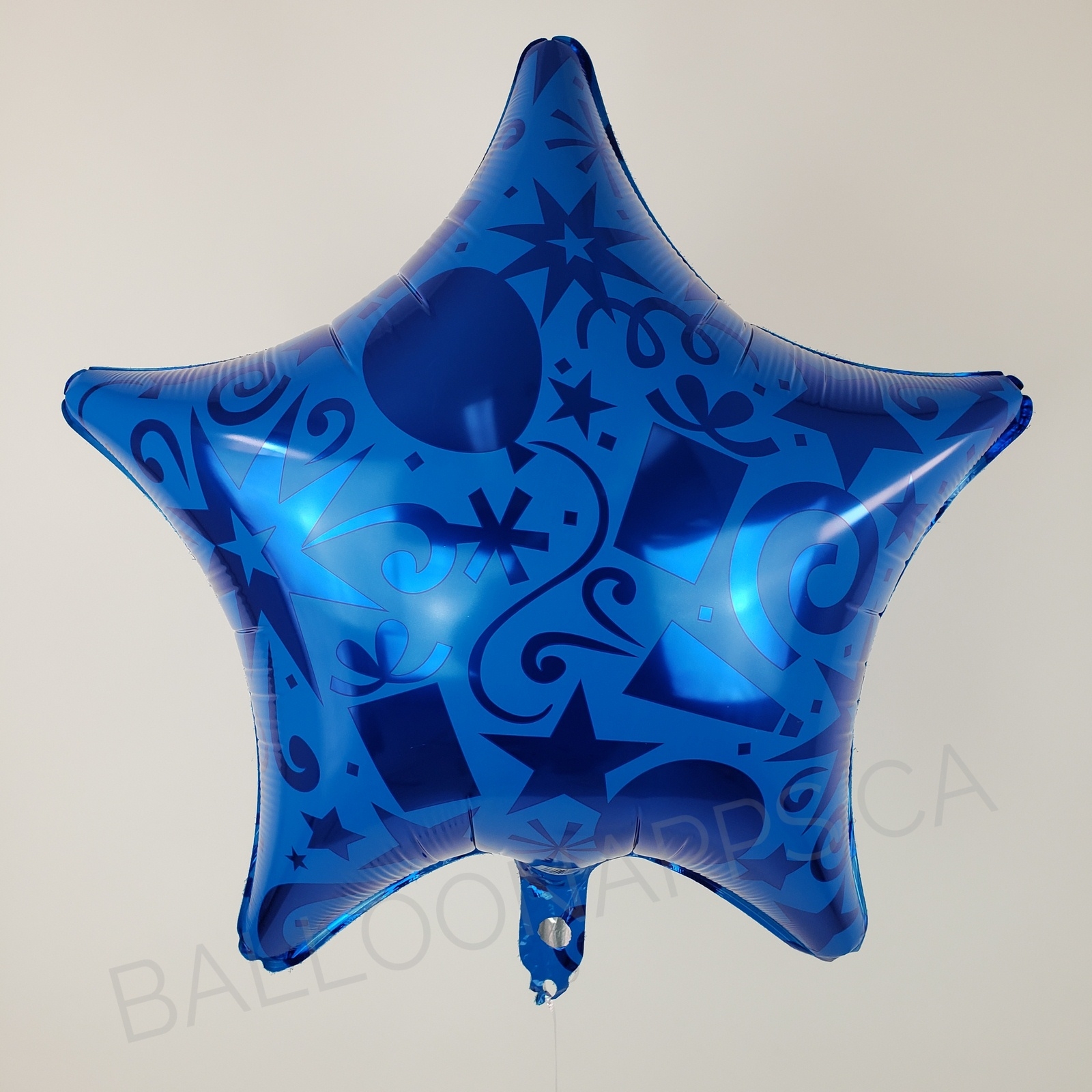 Foil Star Festive Blue balloon Anagram Balloons supplier in Canada Party Empire. Party