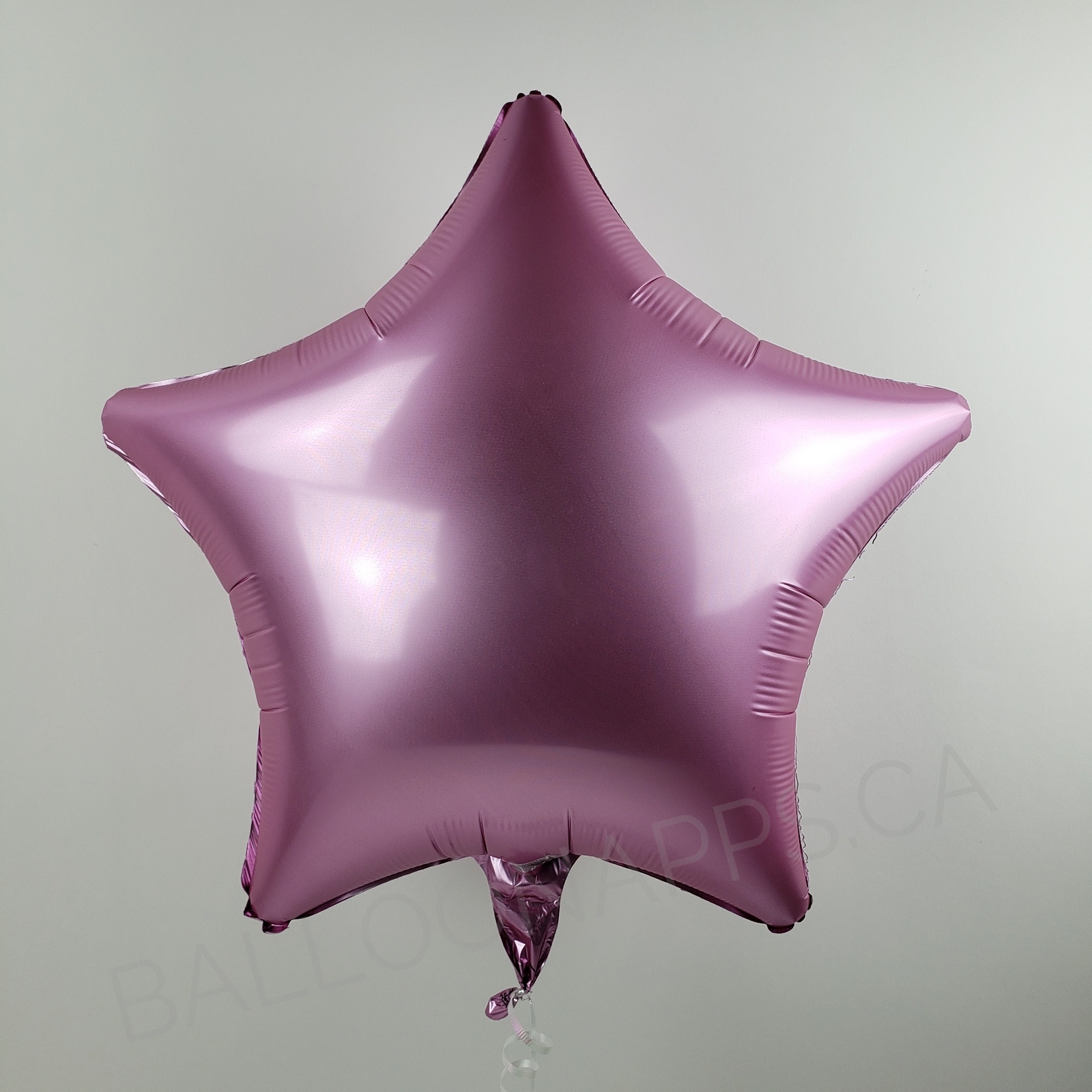 Satin Luxe Flamingo Pink Star balloon balloon Anagram Balloons