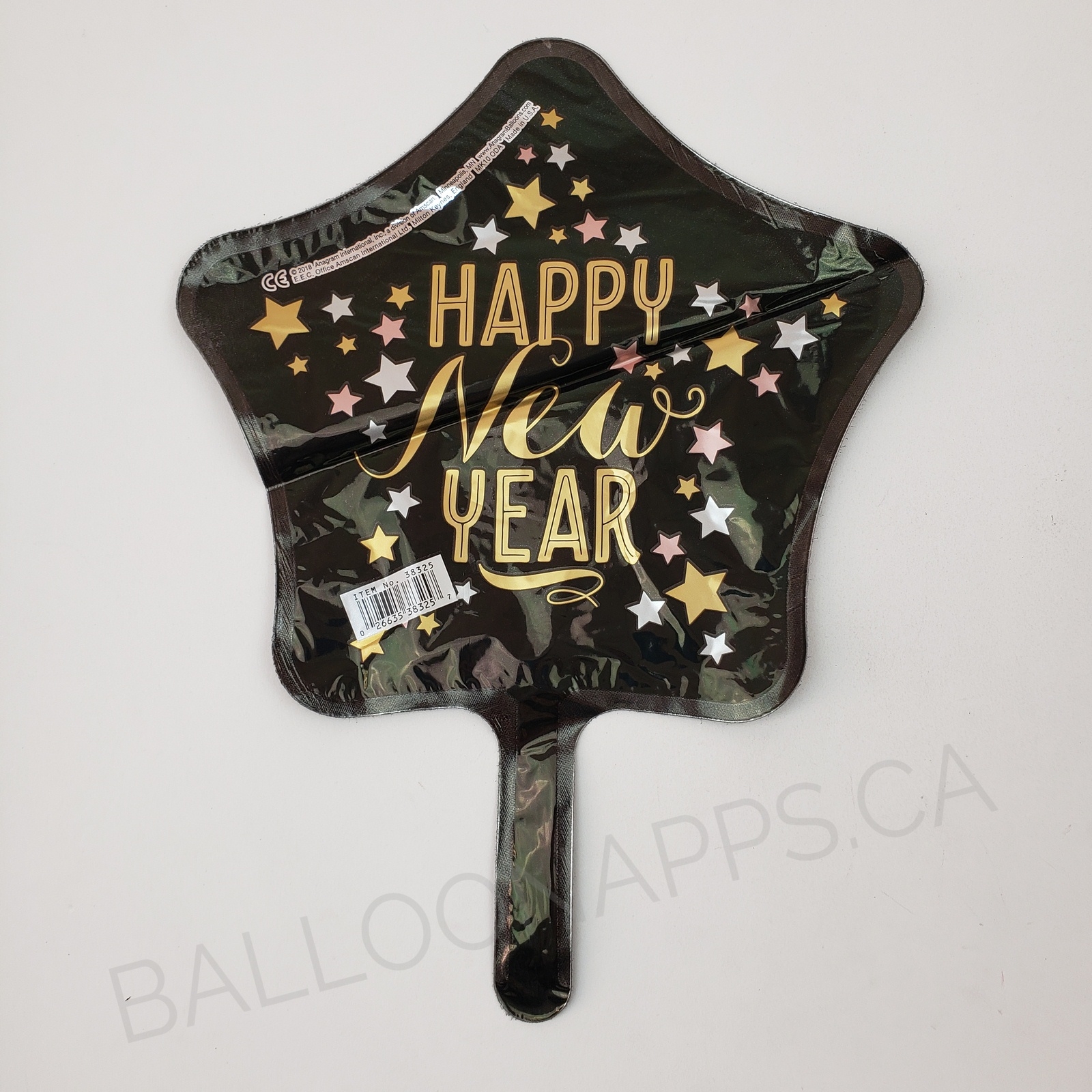 Satin Star New Year Airfill Heat Seal Required balloon balloon