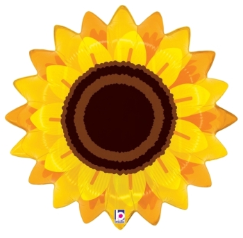 Autumn Sunflower balloon BETALLIC%252525252525252BSEMPERTEX