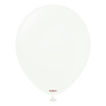 KALISAN (50) 11" White balloons  Balloons