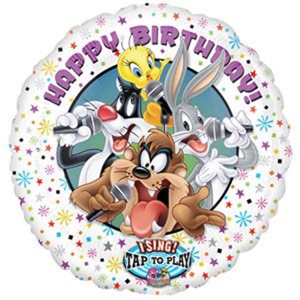 Singing Balloon Birthday Looney Tunes Balloon Anagram