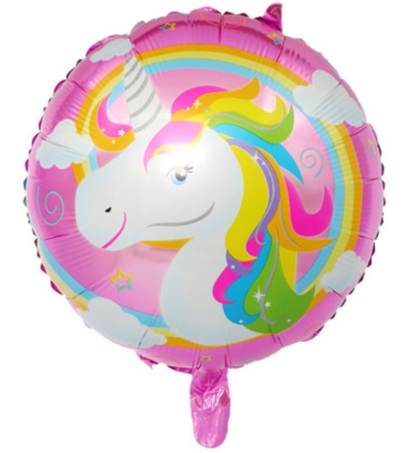 Chunky Flower Unicorn Balloon Centerpiece balloons vancouver JC Balloon ...