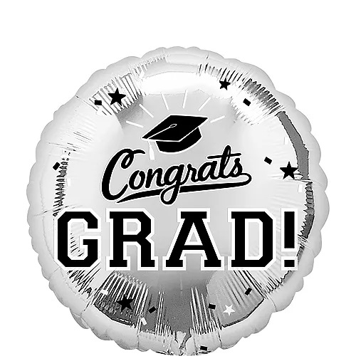 Congrats Grad Go Change the World Balloon Bouquet (Latex Free) balloons ...