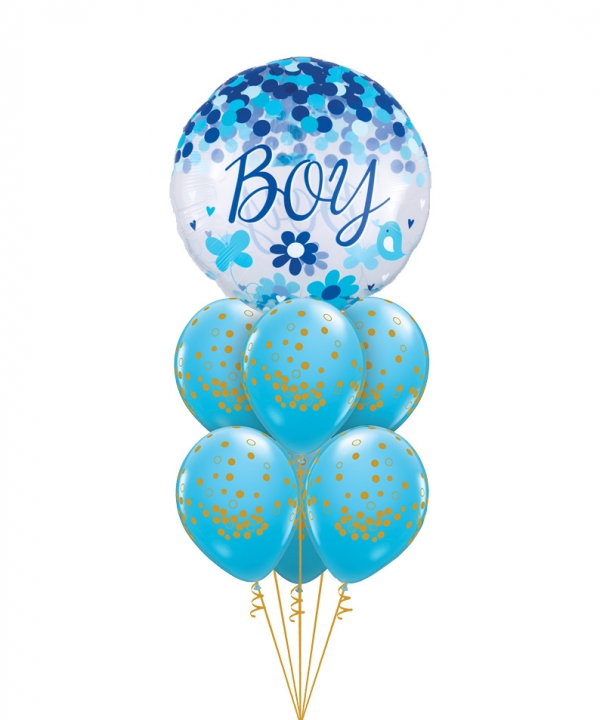 baby boy balloon arrangements