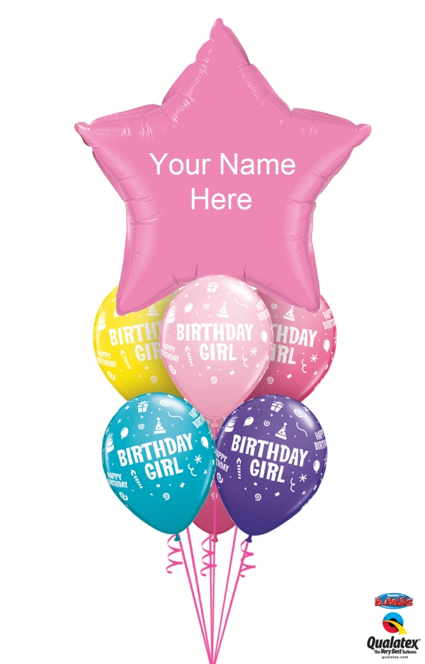 Custom Name 1 Balloons Vancouver Jc Balloon Studio