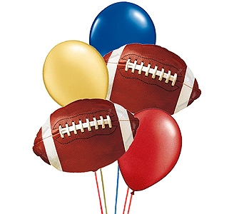 Party City Football Star Balloon Kit, Party Supplies, Include Football  Balloons, Star Balloons, and Ribbon