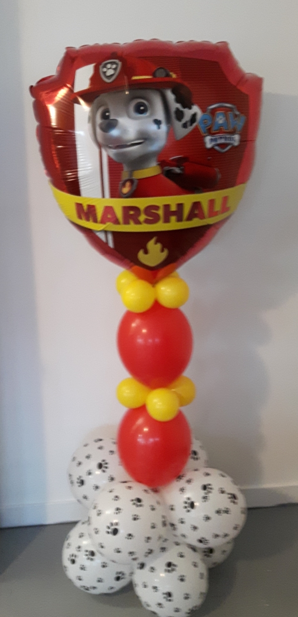 Paw Patrol Marshall Stand Up balloons vancouver JC Balloon Studio