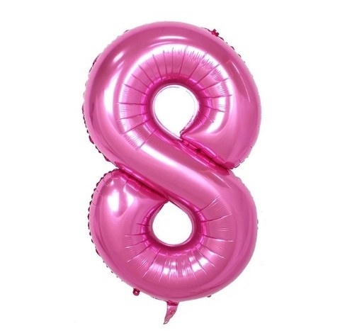 Pink Balloon Numbers Pink Balloon Numbers - Vancouver Canada balloons ...