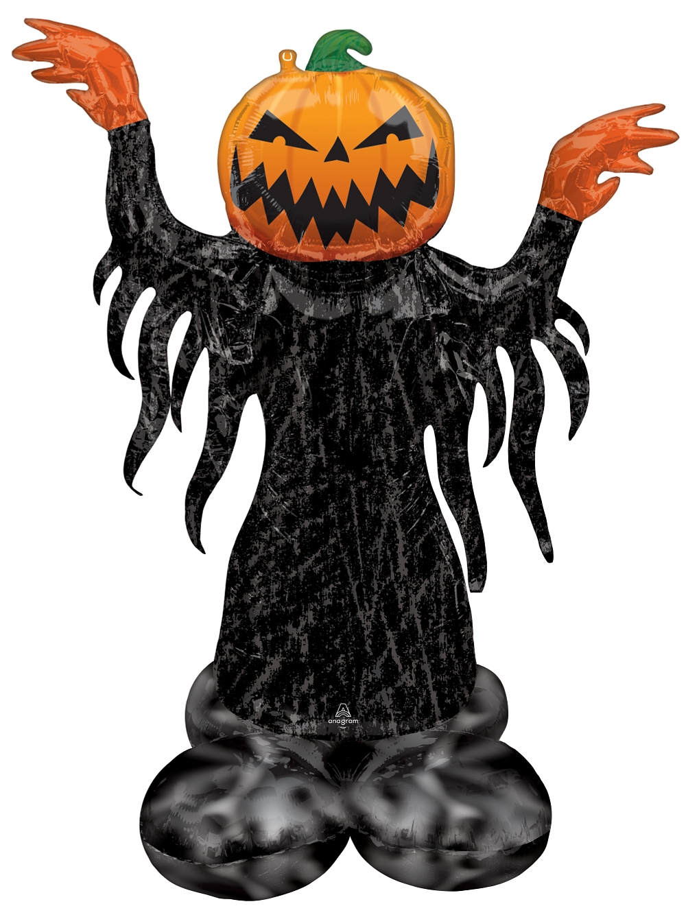 Pumpkin Head Ghost Halloween Airloonz Airfill balloon balloons