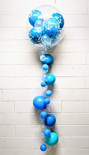 Sea Nautical Bubble Strand Balloon balloons vancouver JC Balloon Studio