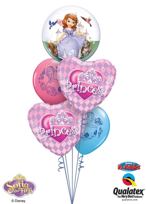 Sofia Bouquet 3 balloons vancouver JC Balloon Studio