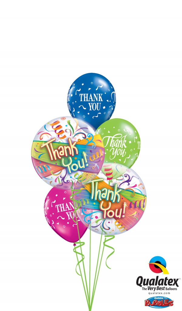 Thank You Bouquet 1 balloons vancouver JC Balloon Studio