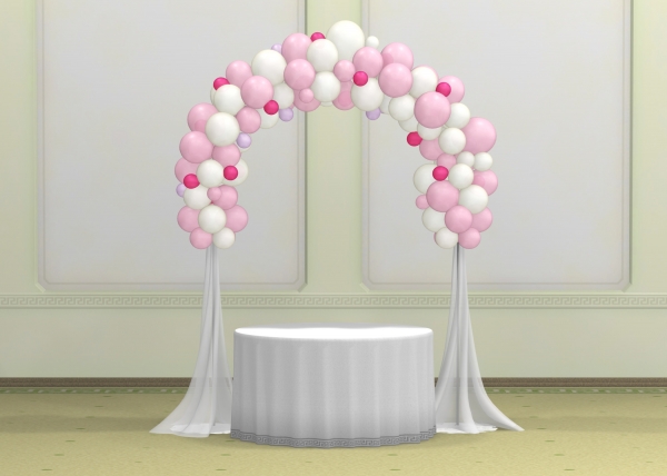 Arches de ballons anniversaire - Cakelicious